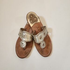 Jack Rogers Women's Gold Sandals